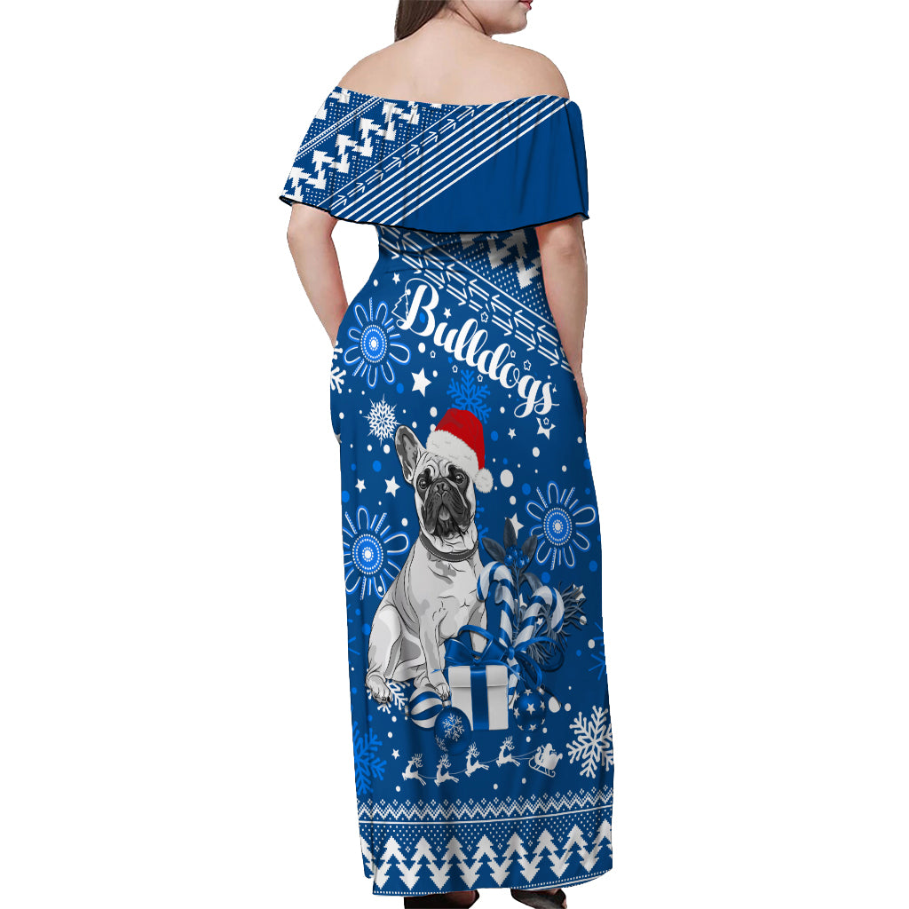 bulldogs-rugby-off-shoulder-maxi-dress-christmas-vibe-2023