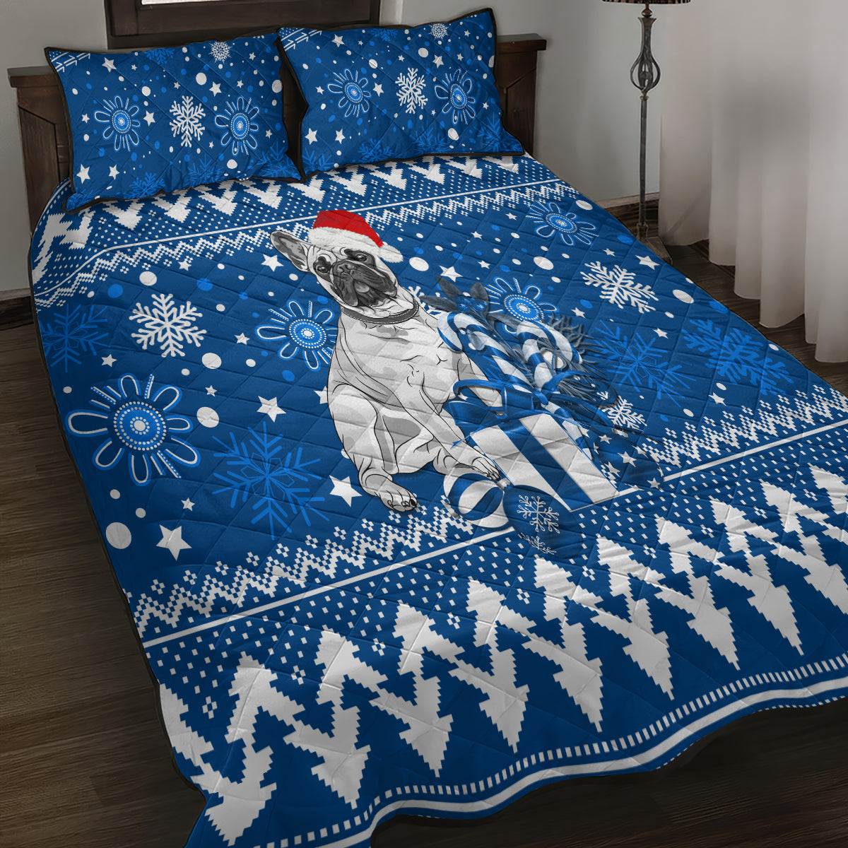 bulldogs-rugby-quilt-bed-set-christmas-vibe-2023