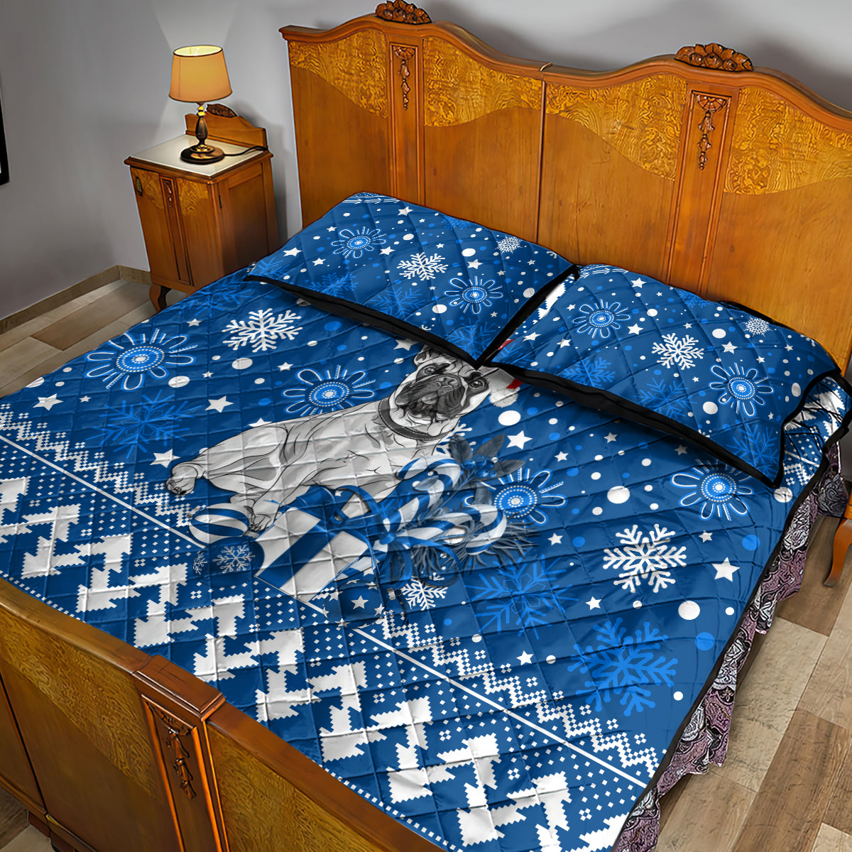 bulldogs-rugby-quilt-bed-set-christmas-vibe-2023