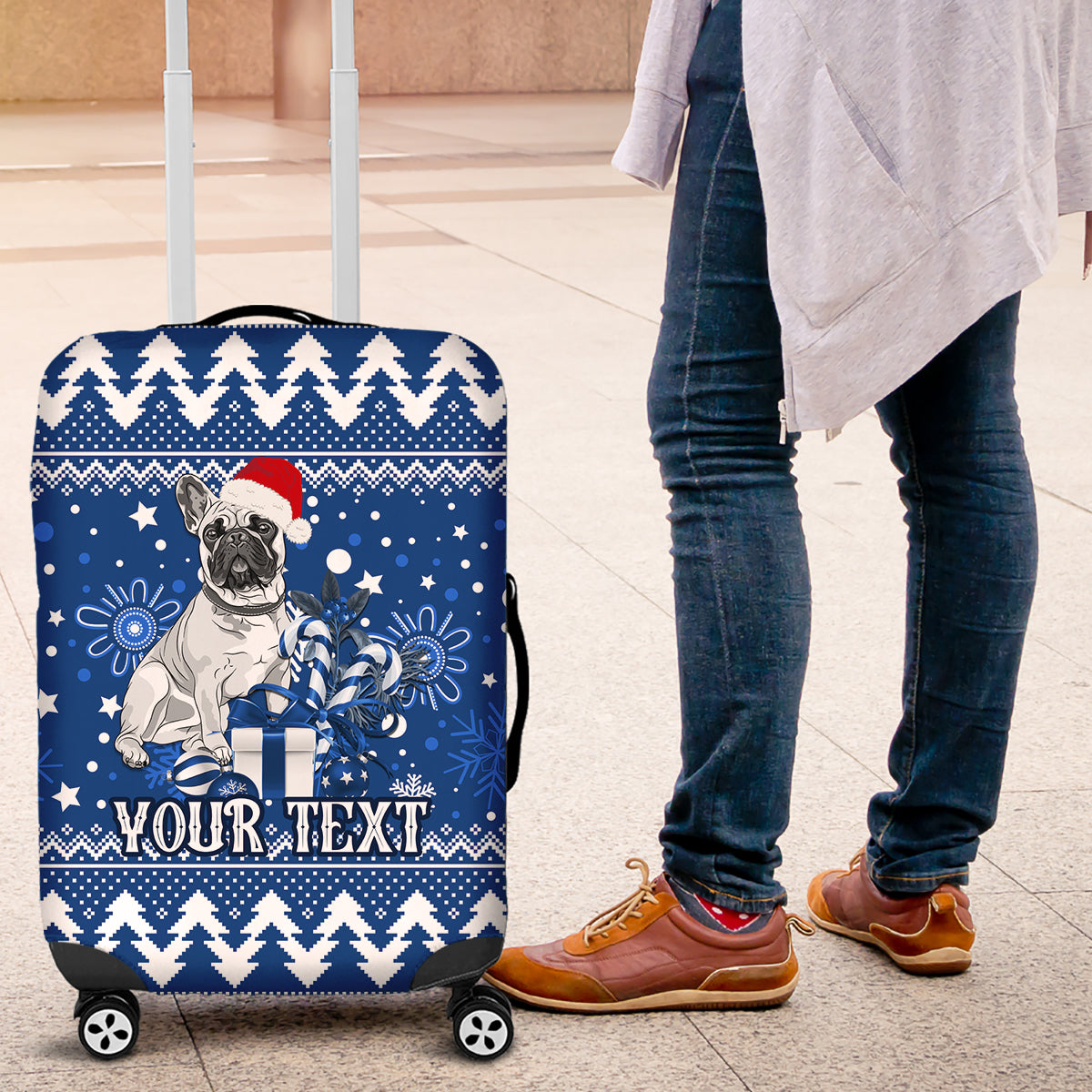 custom-bulldogs-rugby-luggage-cover-christmas-vibe-2023