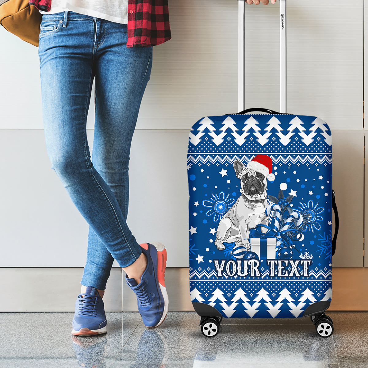 custom-bulldogs-rugby-luggage-cover-christmas-vibe-2023