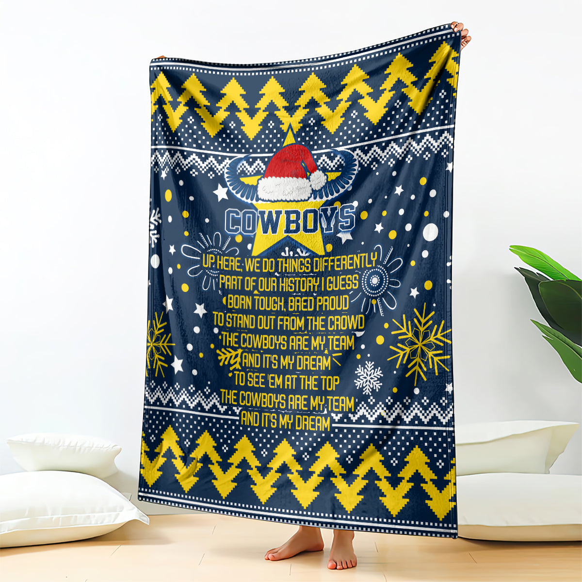 cowboys-rugby-blanket-born-tough-bred-proud-christmas-vibe-2023