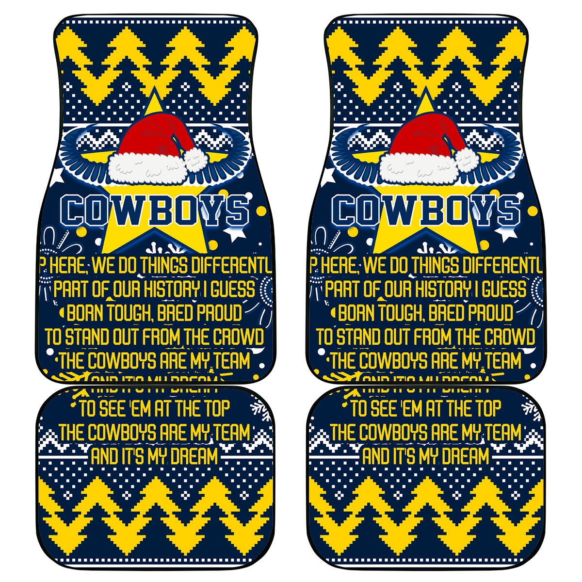 cowboys-rugby-car-mats-born-tough-bred-proud-christmas-vibe-2023