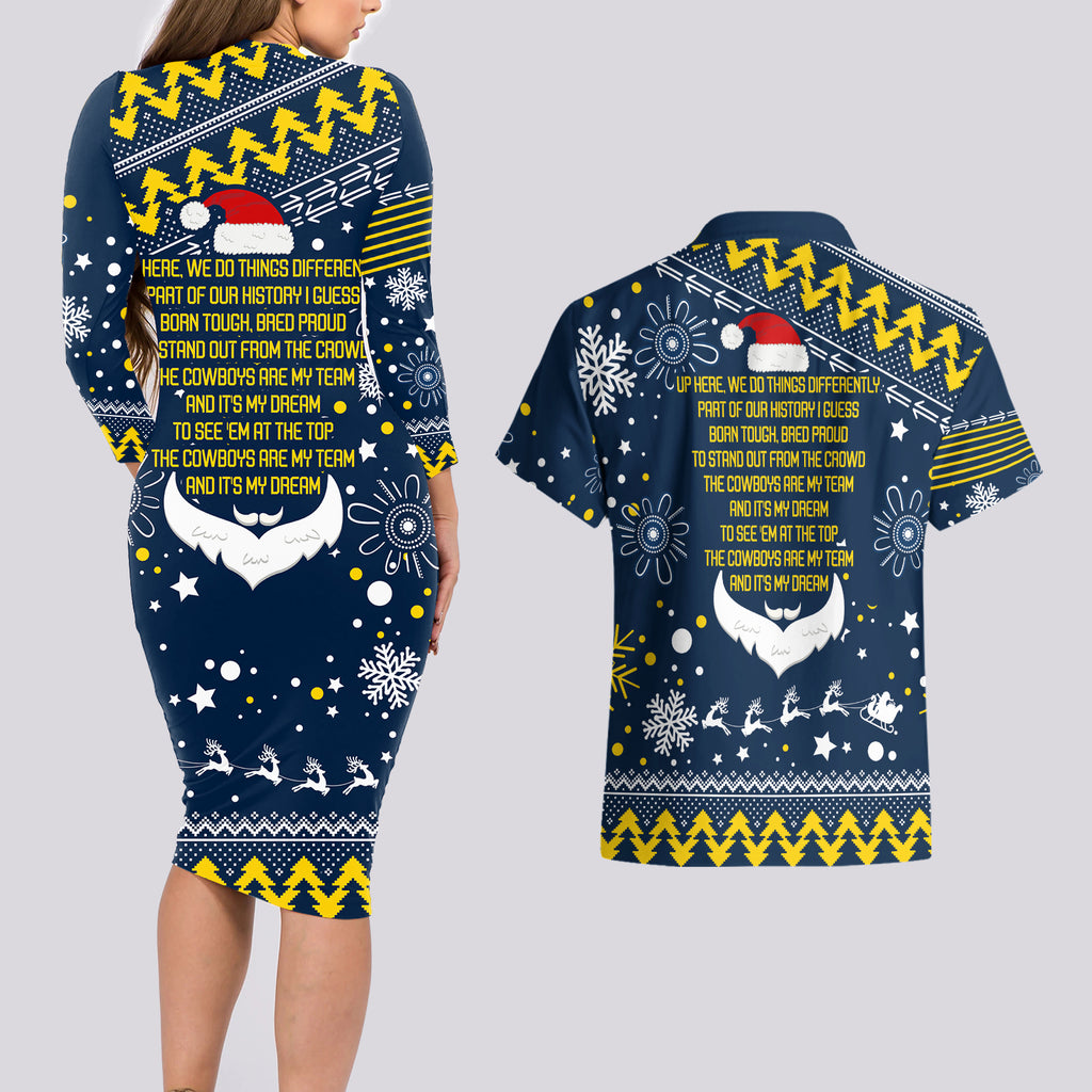 cowboys-rugby-couples-matching-long-sleeve-bodycon-dress-and-hawaiian-shirt-born-tough-bred-proud-christmas-vibe-2023