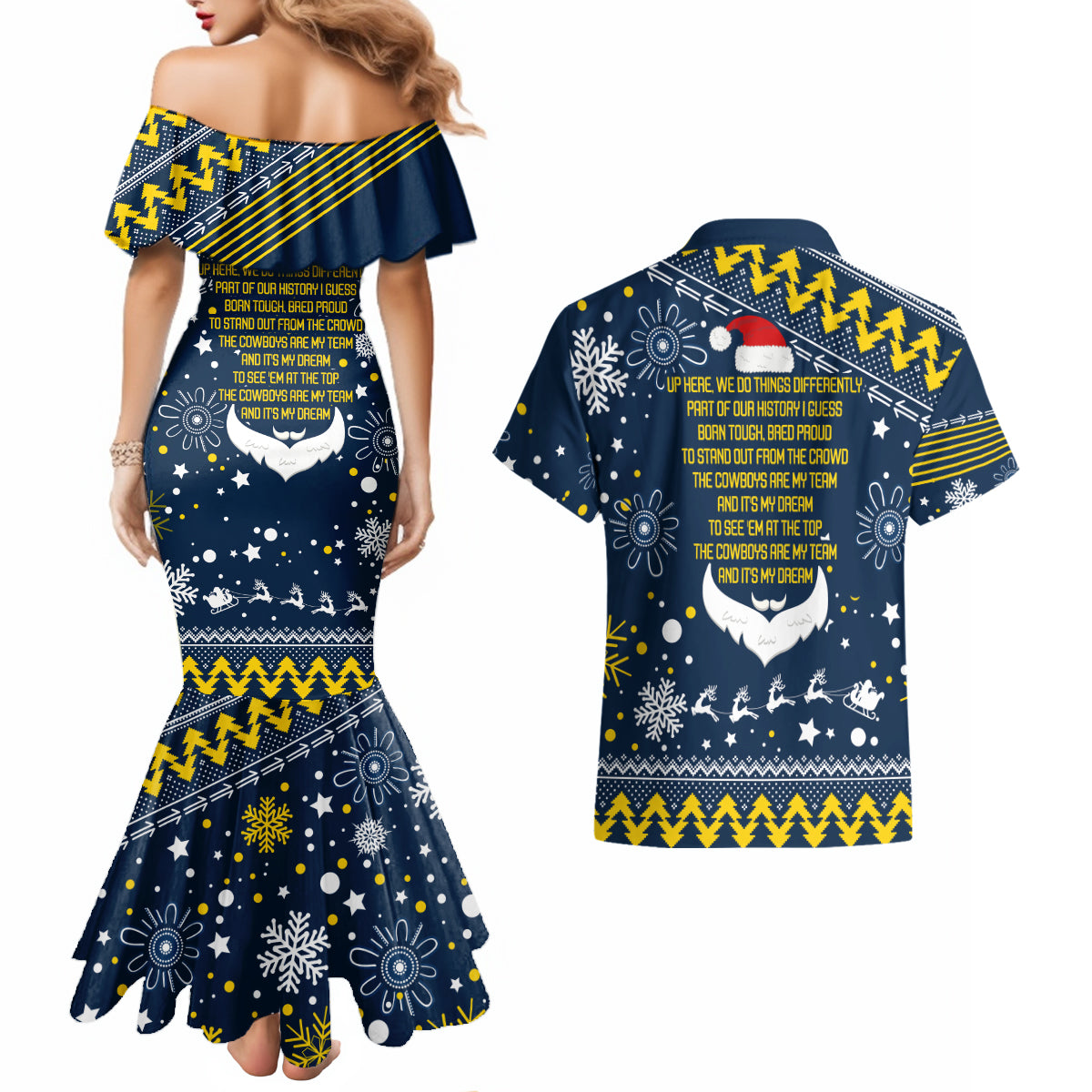 cowboys-rugby-couples-matching-mermaid-dress-and-hawaiian-shirt-born-tough-bred-proud-christmas-vibe-2023