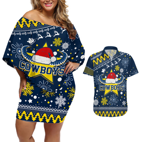 cowboys-rugby-couples-matching-off-shoulder-short-dress-and-hawaiian-shirt-born-tough-bred-proud-christmas-vibe-2023