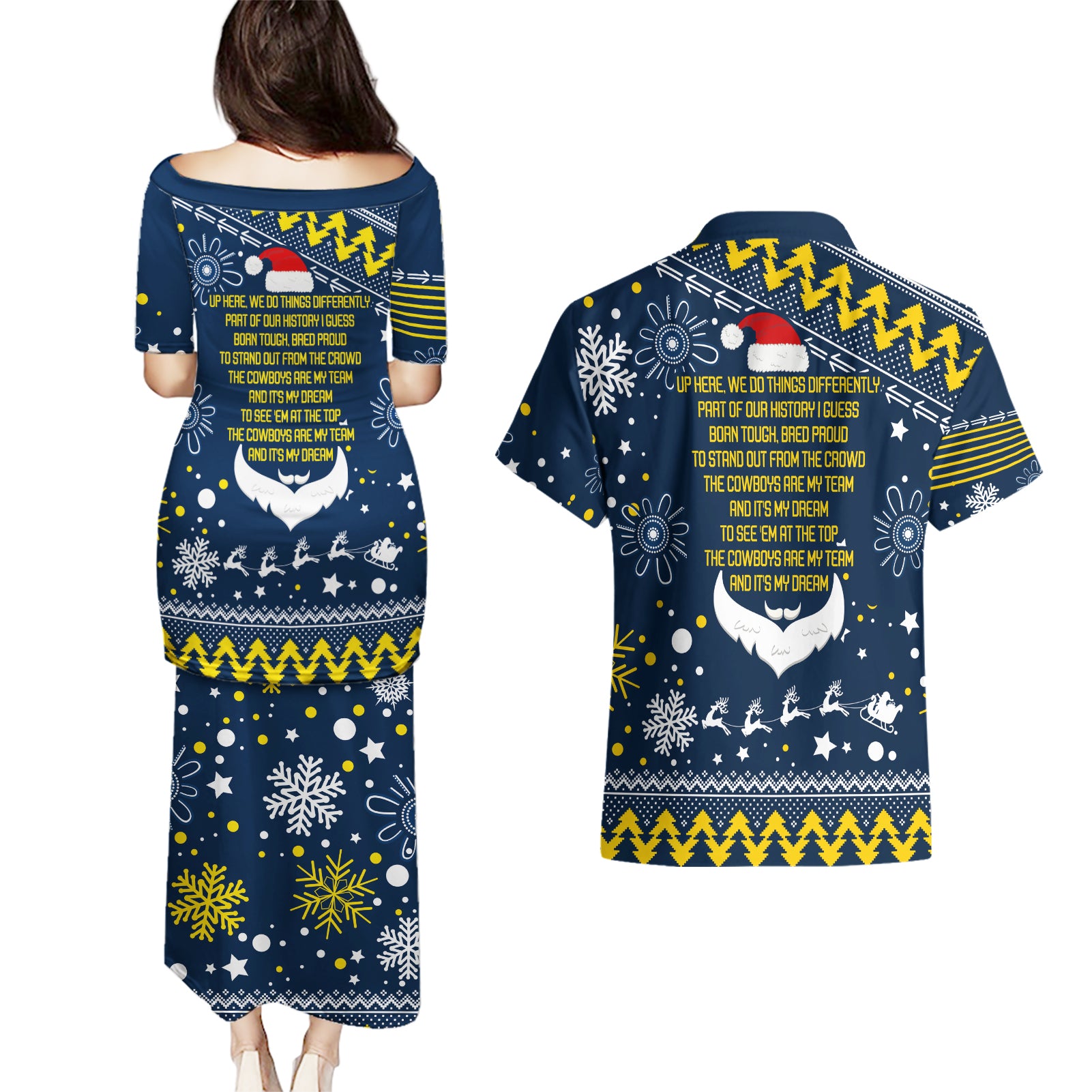 cowboys-rugby-couples-matching-puletasi-dress-and-hawaiian-shirt-born-tough-bred-proud-christmas-vibe-2023