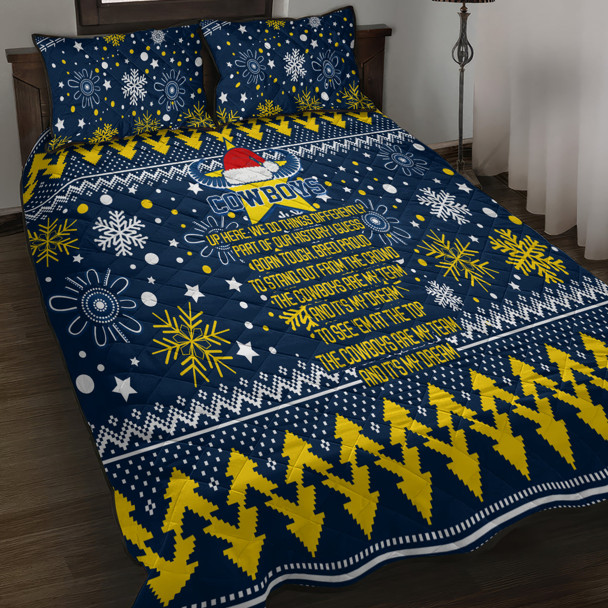 cowboys-rugby-quilt-bed-set-born-tough-bred-proud-christmas-vibe-2023