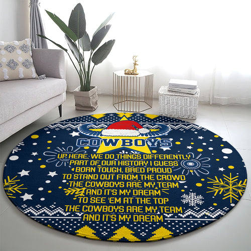 cowboys-rugby-round-carpet-born-tough-bred-proud-christmas-vibe-2023