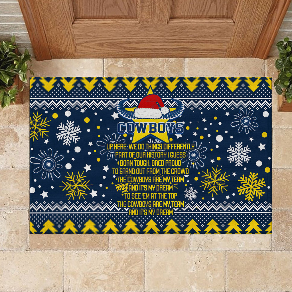 cowboys-rugby-rubber-doormat-born-tough-bred-proud-christmas-vibe-2023