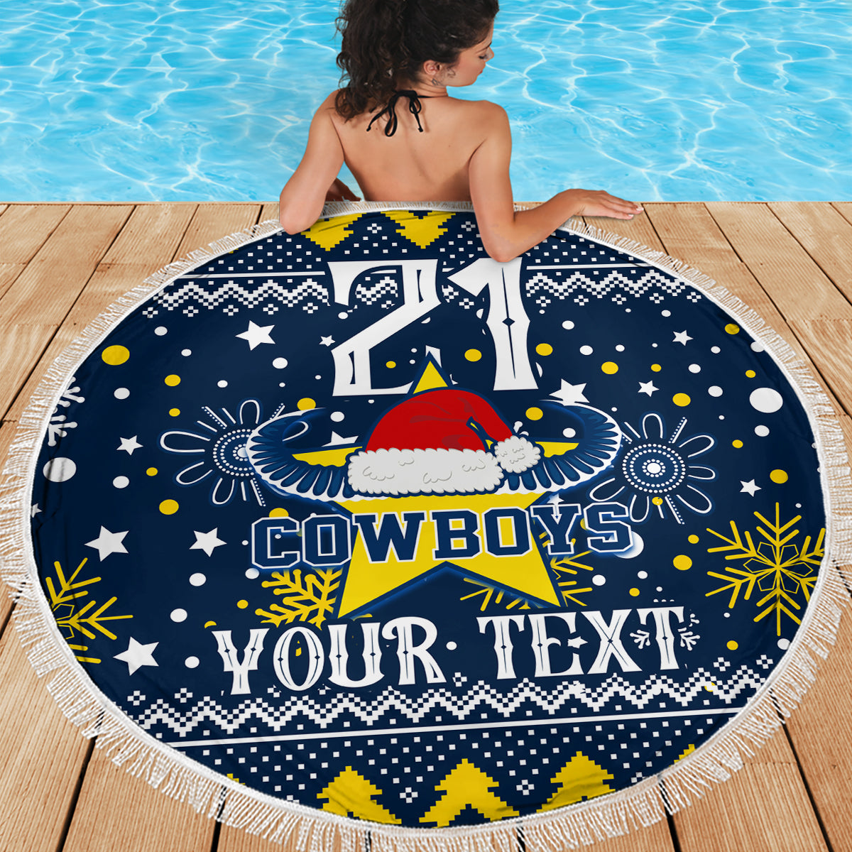 custom-cowboys-rugby-beach-blanket-born-tough-bred-proud-christmas-vibe-2023