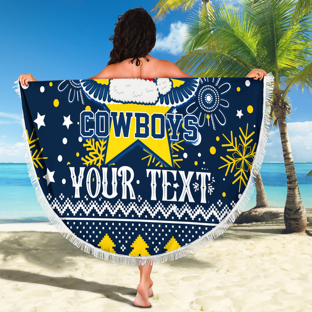 custom-cowboys-rugby-beach-blanket-born-tough-bred-proud-christmas-vibe-2023