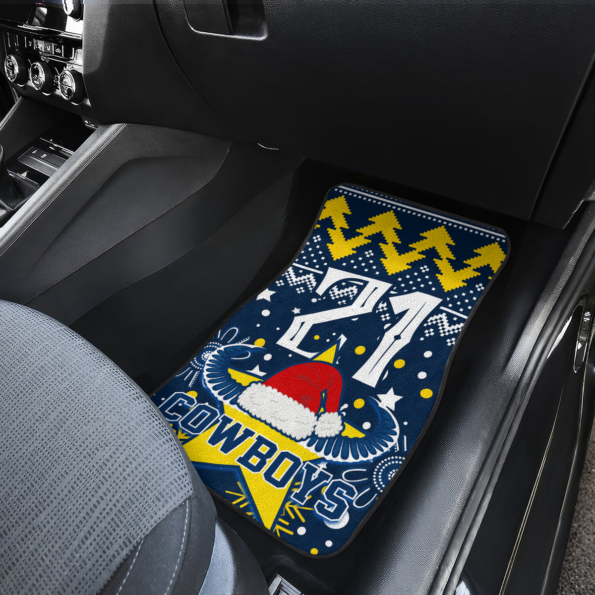 custom-cowboys-rugby-car-mats-born-tough-bred-proud-christmas-vibe-2023