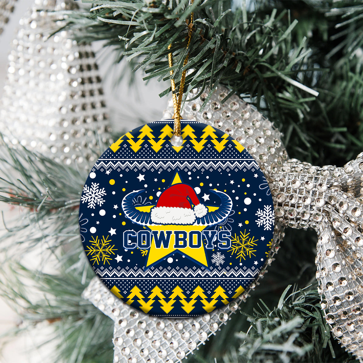 custom-cowboys-rugby-ceramic-ornament-born-tough-bred-proud-christmas-vibe-2023