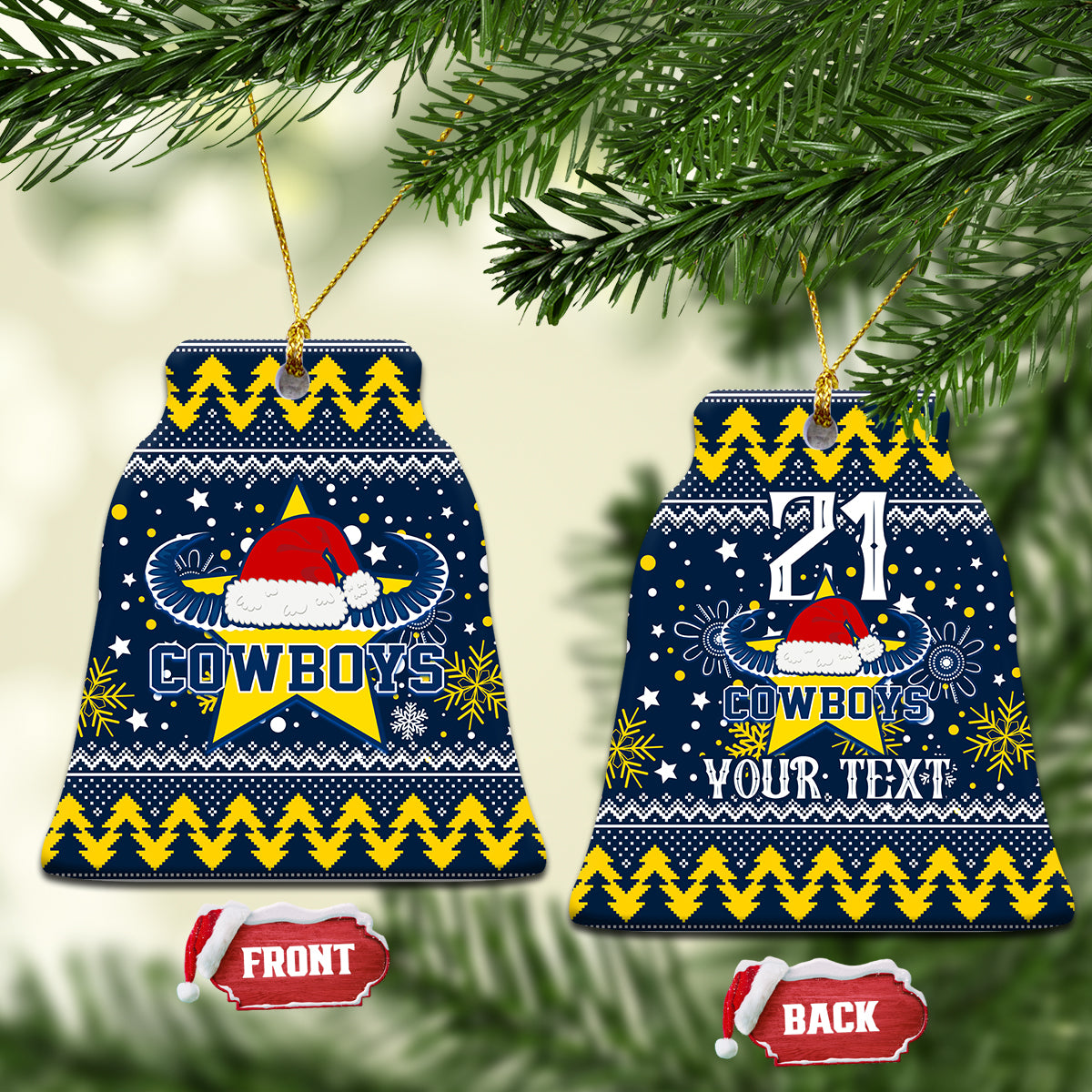 custom-cowboys-rugby-ceramic-ornament-born-tough-bred-proud-christmas-vibe-2023