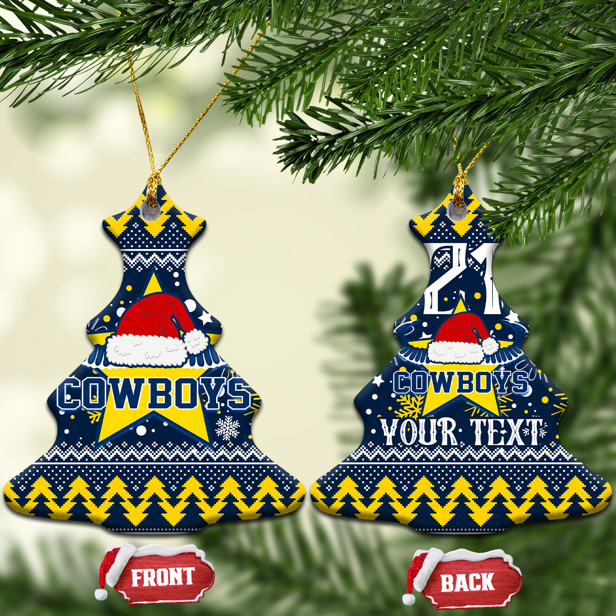 custom-cowboys-rugby-ceramic-ornament-born-tough-bred-proud-christmas-vibe-2023