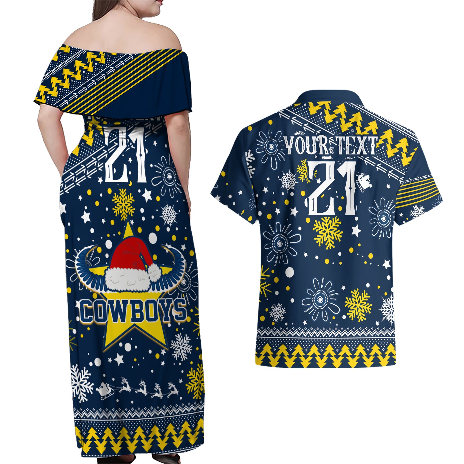 custom-cowboys-rugby-couples-matching-off-shoulder-maxi-dress-and-hawaiian-shirt-born-tough-bred-proud-christmas-vibe-2023