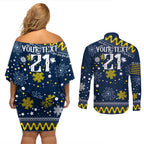 custom-cowboys-rugby-couples-matching-off-shoulder-short-dress-and-long-sleeve-button-shirt-born-tough-bred-proud-christmas-vibe-2023