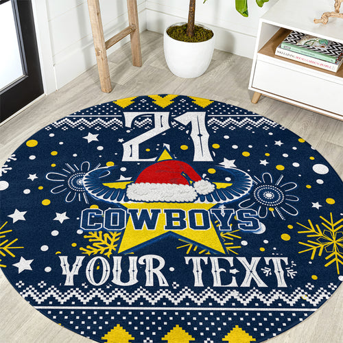 custom-cowboys-rugby-round-carpet-born-tough-bred-proud-christmas-vibe-2023