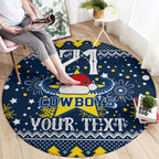 custom-cowboys-rugby-round-carpet-born-tough-bred-proud-christmas-vibe-2023