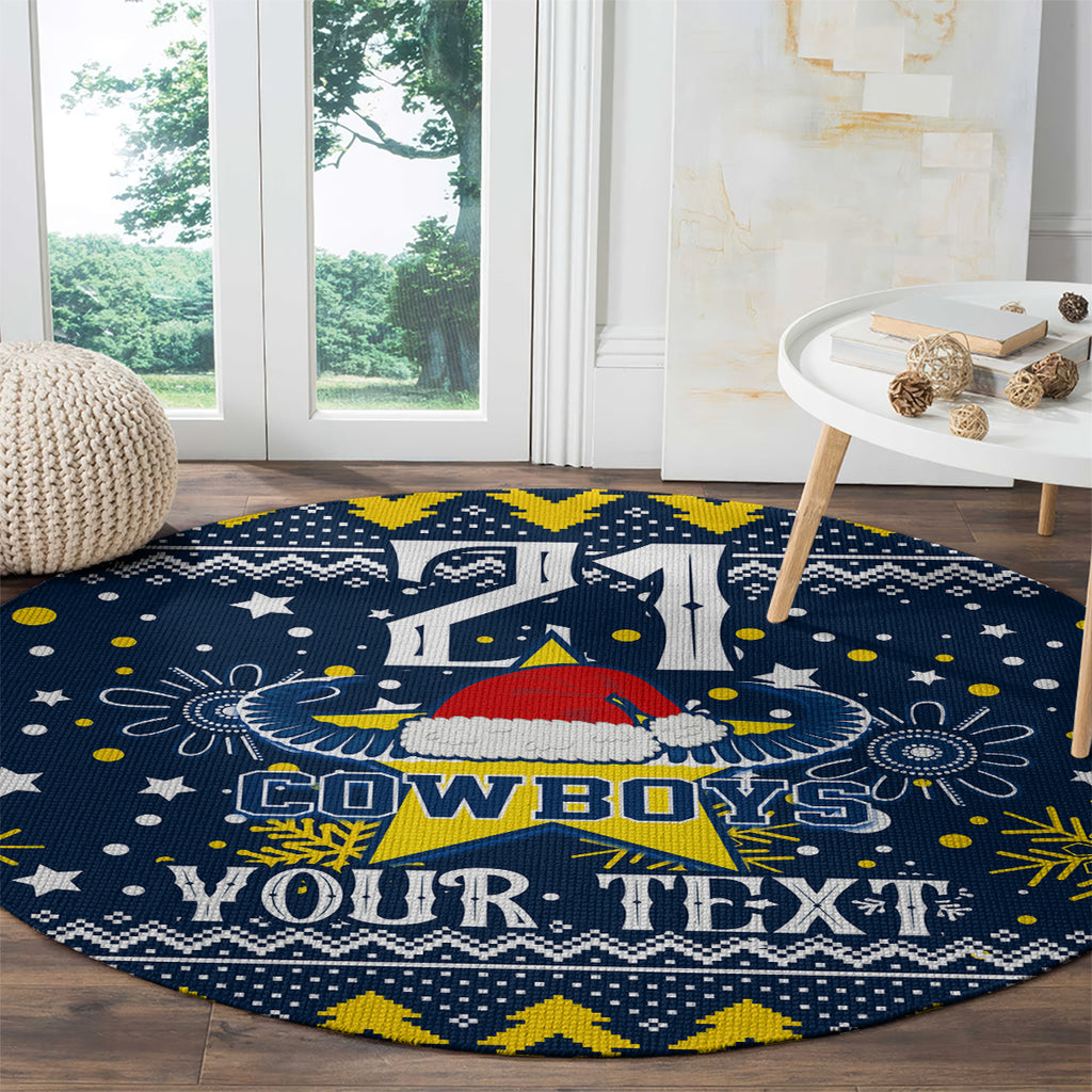 custom-cowboys-rugby-round-carpet-born-tough-bred-proud-christmas-vibe-2023
