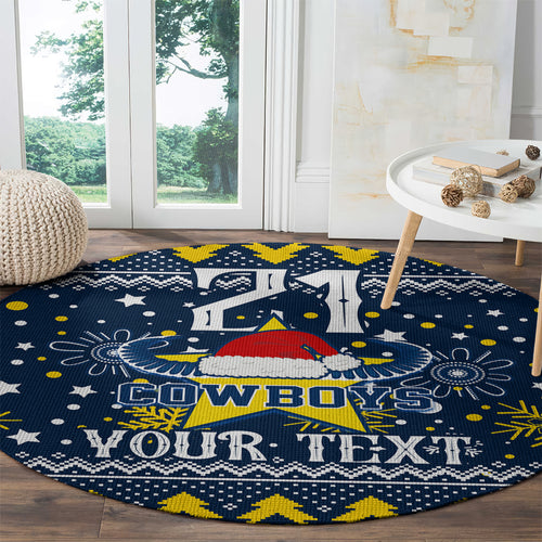 custom-cowboys-rugby-round-carpet-born-tough-bred-proud-christmas-vibe-2023