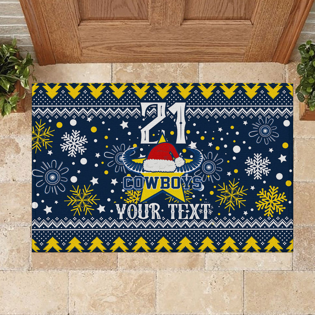 custom-cowboys-rugby-rubber-doormat-born-tough-bred-proud-christmas-vibe-2023