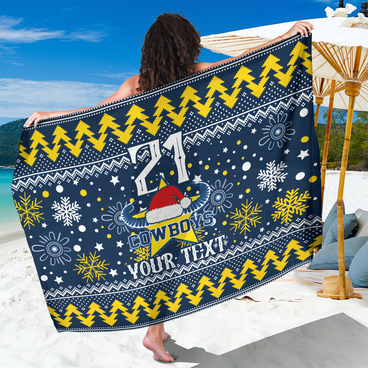 custom-cowboys-rugby-sarong-born-tough-bred-proud-christmas-vibe-2023