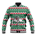 Personalised Rabbitohs Rugby Baseball Jacket Christmas Simple Vibe 2023 LT9