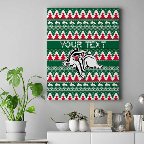 personalised-rabbitohs-rugby-canvas-wall-art-christmas-simple-vibe-2023