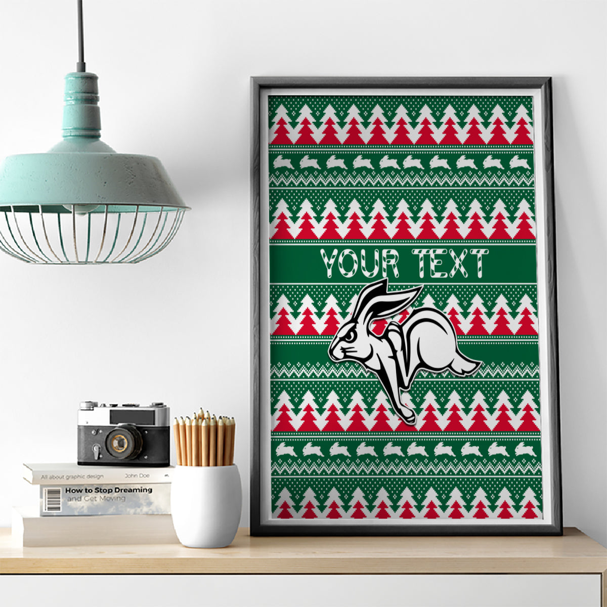 personalised-rabbitohs-rugby-canvas-wall-art-christmas-simple-vibe-2023