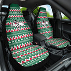 Personalised Rabbitohs Rugby Car Seat Cover Christmas Simple Vibe 2023 LT9