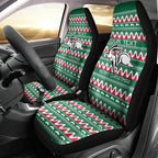 Personalised Rabbitohs Rugby Car Seat Cover Christmas Simple Vibe 2023 LT9