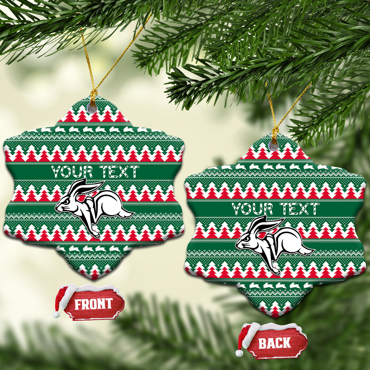 personalised-rabbitohs-rugby-ceramic-ornament-christmas-simple-vibe-2023