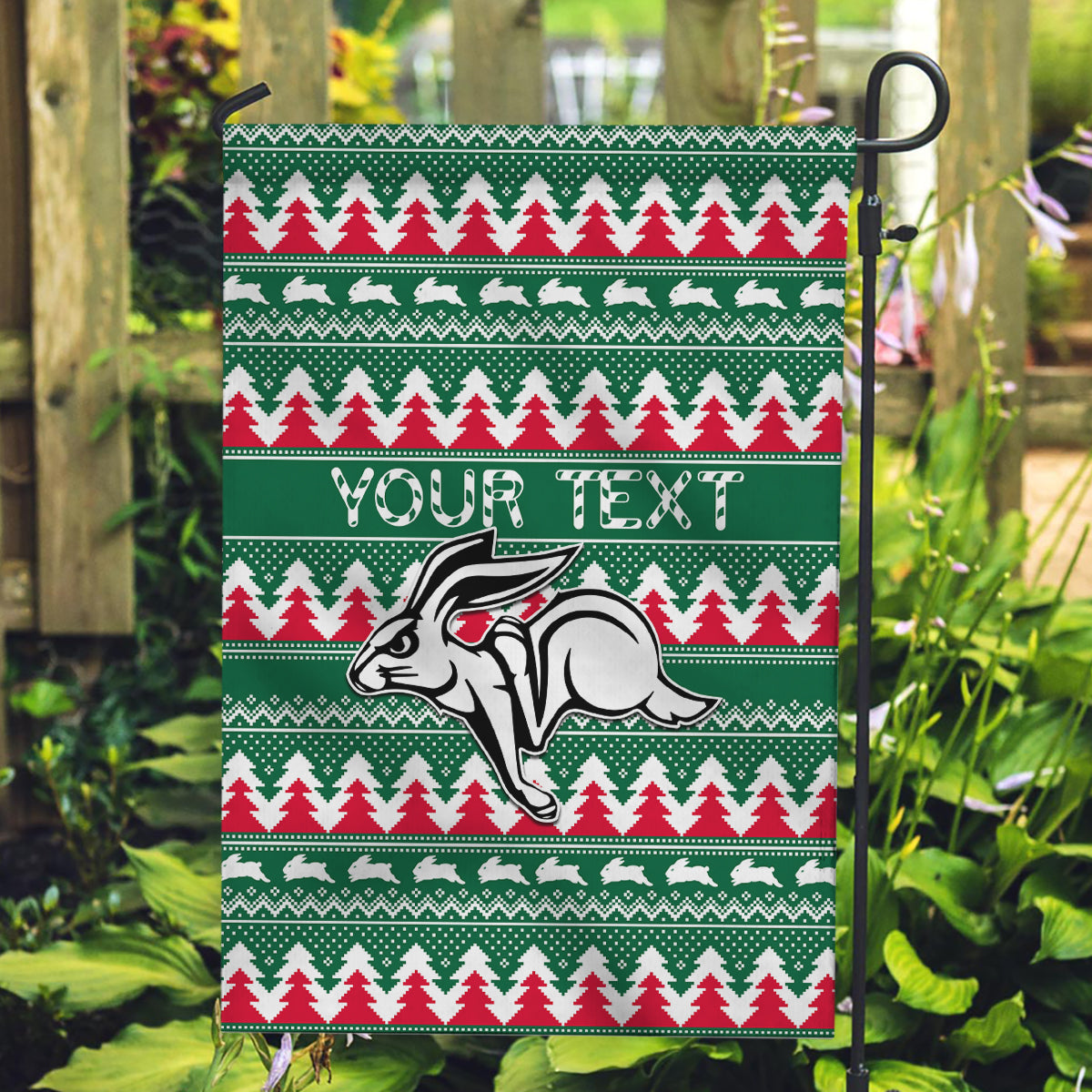 personalised-rabbitohs-rugby-garden-flag-christmas-simple-vibe-2023