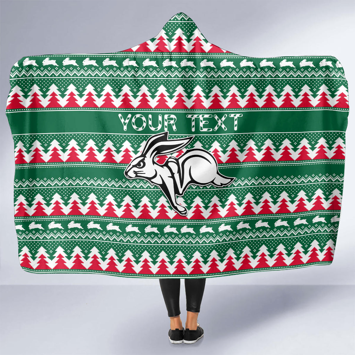 personalised-rabbitohs-rugby-hooded-blanket-christmas-simple-vibe-2023