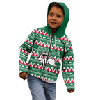 Personalised Rabbitohs Rugby Kid Hoodie Christmas Simple Vibe 2023 LT9