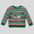 Personalised Rabbitohs Rugby Kid Ugly Christmas Sweater Christmas Simple Vibe 2023 LT9