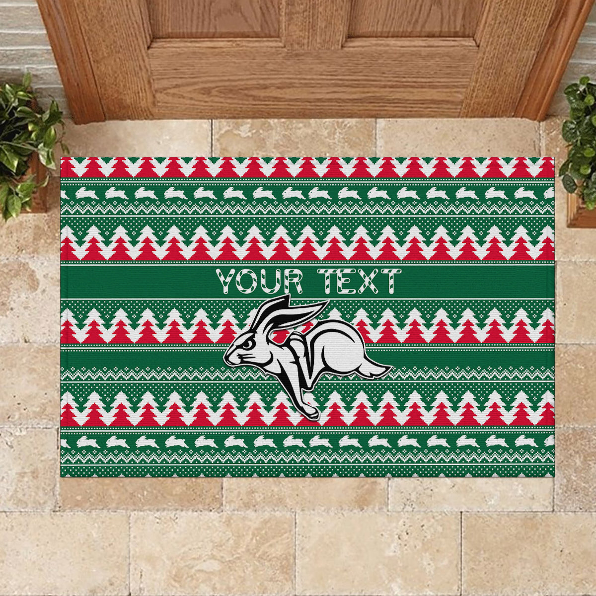 personalised-rabbitohs-rugby-rubber-doormat-christmas-simple-vibe-2023