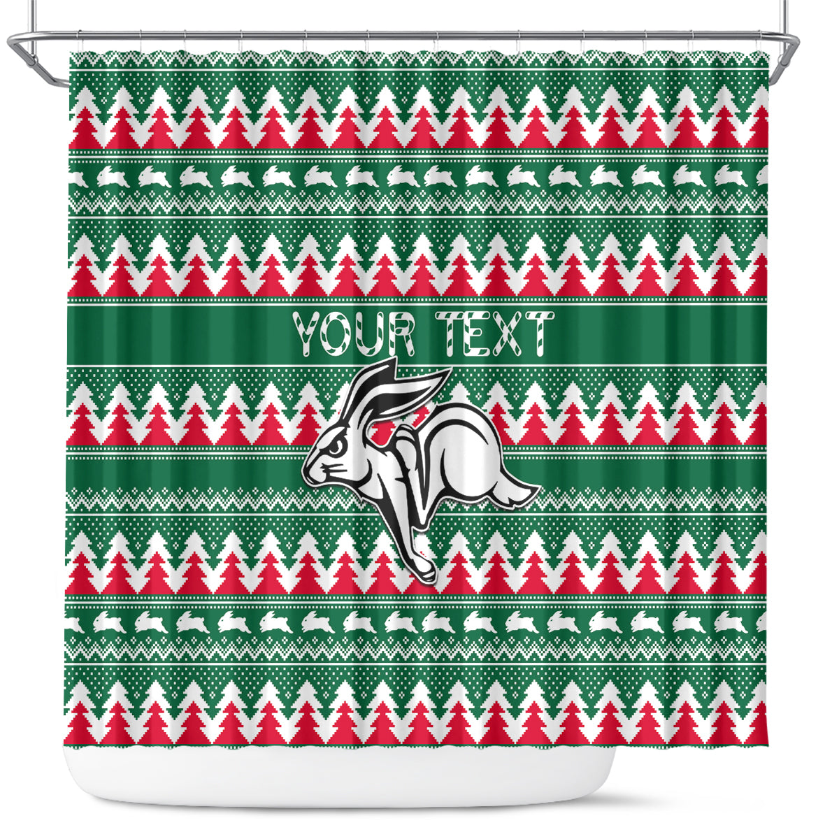 personalised-rabbitohs-rugby-shower-curtain-christmas-simple-vibe-2023