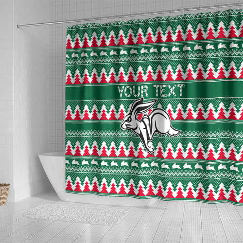 personalised-rabbitohs-rugby-shower-curtain-christmas-simple-vibe-2023