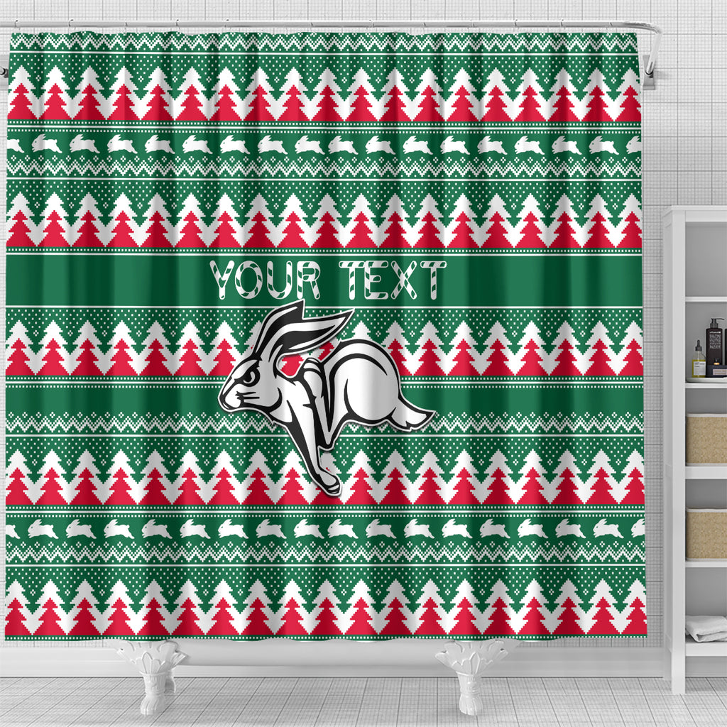 personalised-rabbitohs-rugby-shower-curtain-christmas-simple-vibe-2023