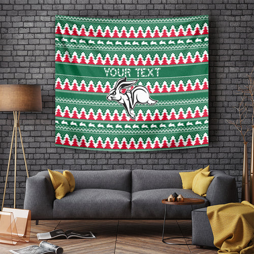 personalised-rabbitohs-rugby-tapestry-christmas-simple-vibe-2023