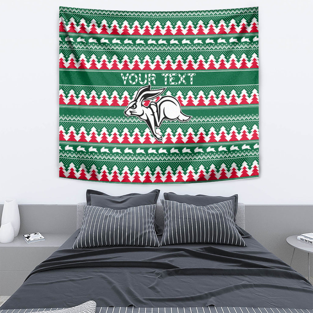 personalised-rabbitohs-rugby-tapestry-christmas-simple-vibe-2023