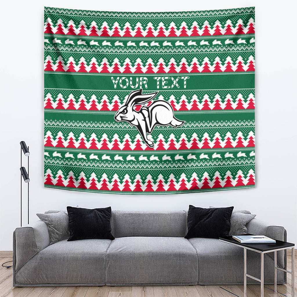 personalised-rabbitohs-rugby-tapestry-christmas-simple-vibe-2023
