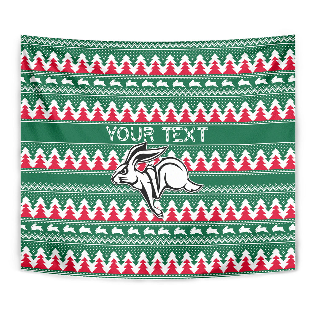 personalised-rabbitohs-rugby-tapestry-christmas-simple-vibe-2023
