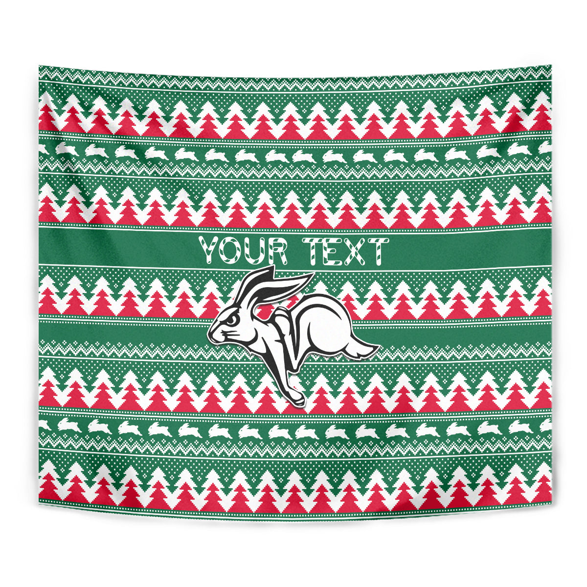 personalised-rabbitohs-rugby-tapestry-christmas-simple-vibe-2023