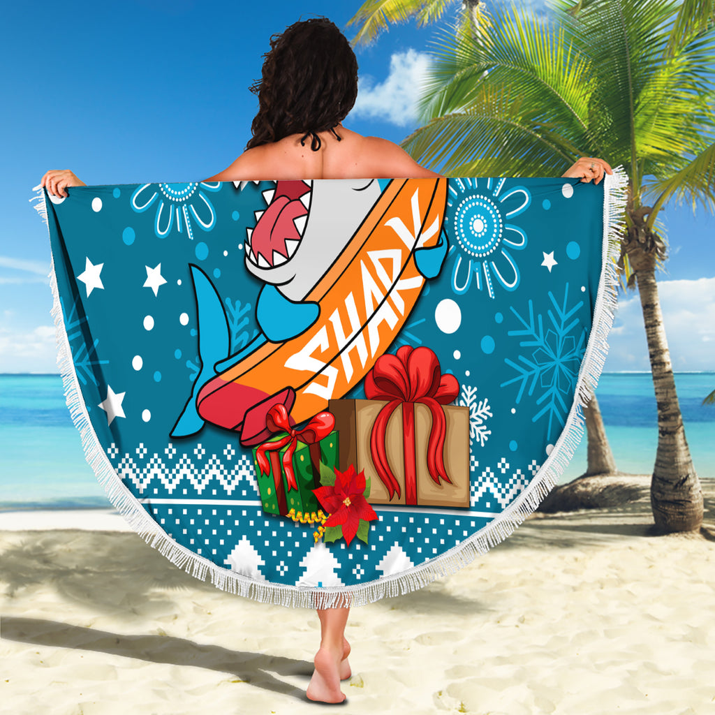 sharks-rugby-beach-blanket-chirstmas-vibe-2023