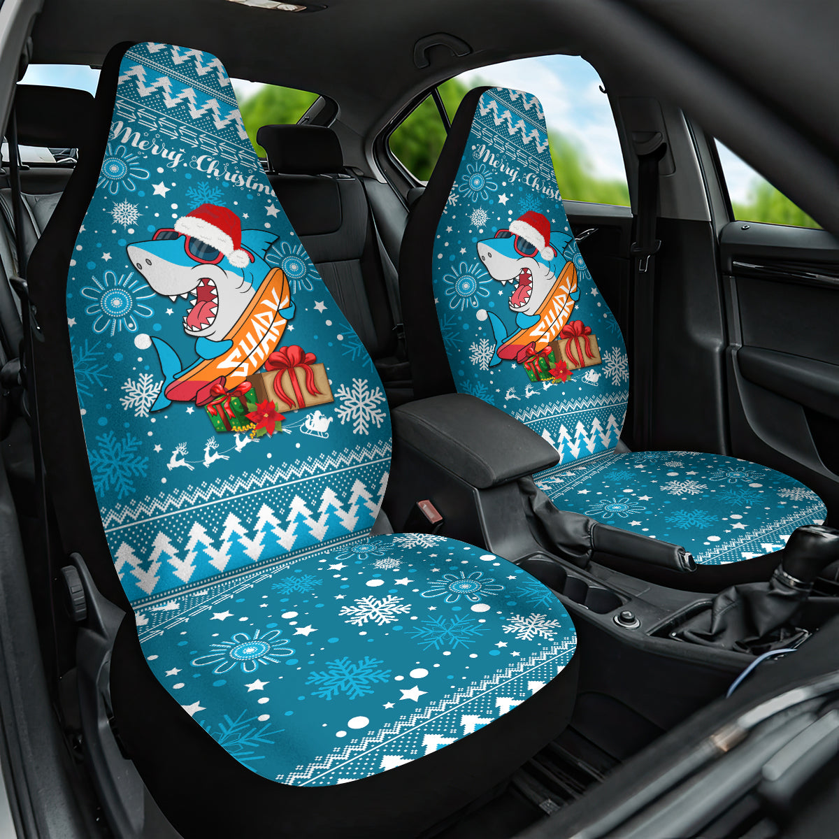 sharks-rugby-car-seat-cover-chirstmas-vibe-2023