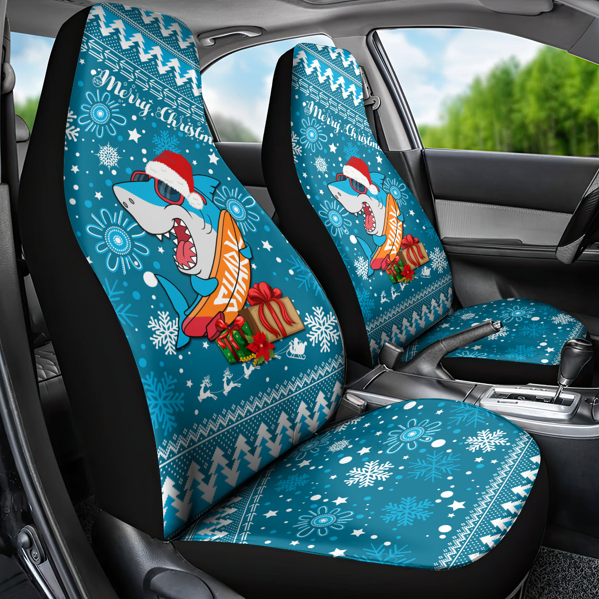 sharks-rugby-car-seat-cover-chirstmas-vibe-2023